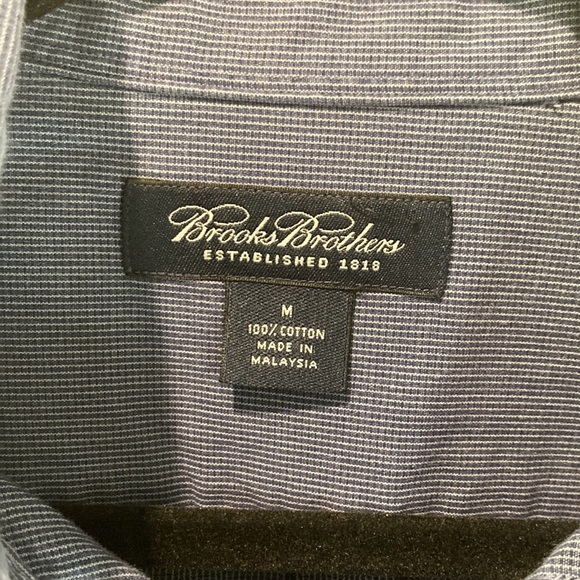 Brooks Brothers Blue Button Down Dress Shirt - Picture 2 of 4